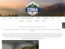 Tablet Screenshot of co-wa.org